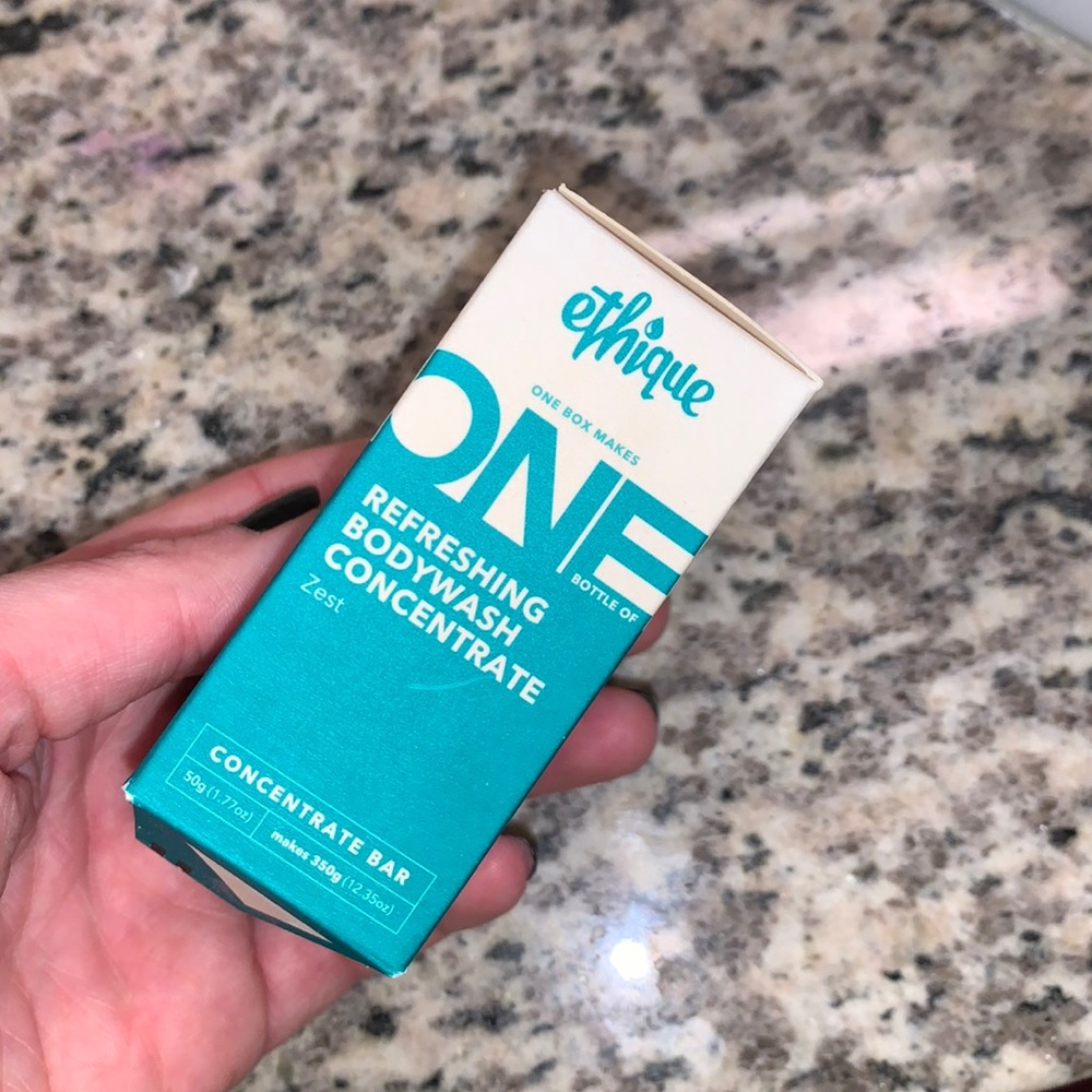 Ethique Zest refreshing body wash concentrate